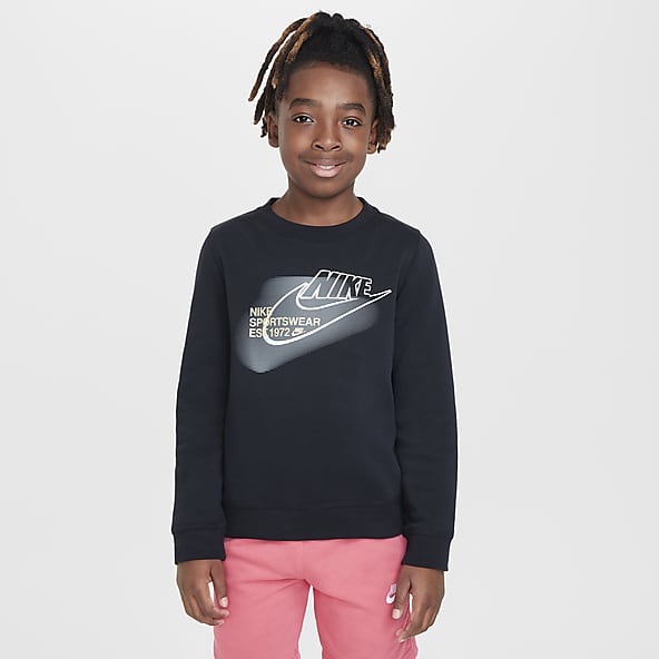 Black nike crew sweatshirt new arrivals